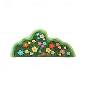 preiswerte Wohn- und Schlafzimmerteppiche-Floral Unregelmäßiger Samt Fußmatte Küchenmatte Fußmatte Rutschfeste Teppich Ölbeständige Matte Innen-Außen Matte Schlafzimmerdekoration Badezimmermatte Eingangsteppich
