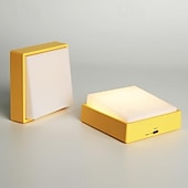 abordables 123496-Veilleuse fantaisie sans fil à intensité variable, applique murale magnétique portable à piles rechargeable, design à bascule, pour chambre à coucher, chambre d&#039;enfant, salle de bain, couloir, cuisine