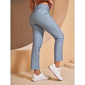 abordables Ropa de golf femenina-Mujer pantalones de golf Rosado morado Azul vaquero Negro Prendas de abajo Ropa de golf para damas Ropa Trajes Ropa Ropa