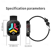 Χαμηλού Κόστους Smartwatch-696 ZW39 Έξυπνο Ρολόι 2.01 Φυσικό Ρολόι Bluetooth Πεδόμετρο Παρακολούθηση Θερμοκρασίας Υπενθύμιση Κλήσης IPX0 Αδιάβροχο Συμβατό με iOS Android