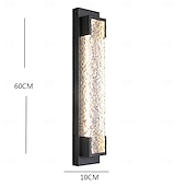 cheap Outdoor Wall Lights-LED Outdoor/Indoor Wall Light Warm White Wall Lighting LED for Bathroom Garage Fence Deck Courtyard