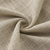 cheap Curtains &amp; Drapes-Linen Curtains Linen Looking Curtains for Living Room Burlap Linen Textured Light Filtering Nickel Grommet Curtains Bedroom Curtains 2 Panel Sets Privacy Added