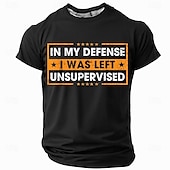 billige Morsomme T-skjorter for menn-Herre Morsom T skjorte Kortermet T skjorte 3D-utskrift Crew-hals Skjorte Mote Daglig Fritid Gate Avslappet Daglig Svart Rød Blå Sommer Vår Klær S M L XL XXL XXXL