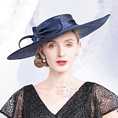 halpa Fascinaattorit-tyylikkäät makeat pellavahatut, joissa on jousisolmu häät / juhla / iltapäähine / erikoistilaisuus / toimisto  &amp; ura / rento / syntymäpäivä / uusi vauva / kiitos / valmistuminen / onnittelut /