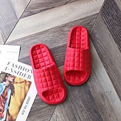 billiga Hemmetofflor-Tofflor för kvinnor inomhus badrum bad halkfria mjuka botten mode hem par sandaler och tofflor män sommar