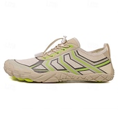 abordables Zapatillas Informales-Hombre Zapatillas de deporte zapatos descalzos Antideslizantes Barranquismo Casual Cuero PU Malla Transpirable Cómodo Antideslizante Cordones Negro / Rojo Negro Azul Real Verano Primavera