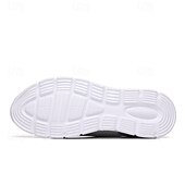 billige Sneakers til herrer-joggesko for menn – pustende lette atletiske joggesko for jogging, trening og uformelle antrekk