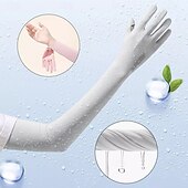 cheap Home Sleeves &amp; Gloves-UV Long Sun Gloves, UPF 50+ Touchscreen Non Slip Full Finger Arm Sun Glovers Sunblock Gloves for Outdoor Sports Driving