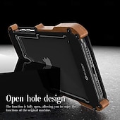 cheap iPhone Cases-Wood Metal Bumper Frame Case for iPhone 15 Pro Max 14 Plus 13 12 11 Pro Max X XR XS – 4-Corner Shockproof Protection, Solid Color Aluminum Alloy Edge Cover