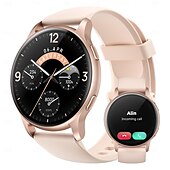 お買い得  スマートウォッチ-696 CY29 スマートウォッチ 1.32 インチ スマート·ウォッチ ブルートゥース 歩数計 着信通知 睡眠サイクル計測器 と互換性があります Android iOS 女性 ハンドフリーコール メッセージ受信通知 IPX-0 42mmウォッチケース