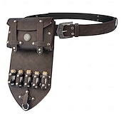 billige Tilbehør og mer-Kostymer i middelalderstil Renessanse Midjebelte Beltepose Magisk flaske kriger Vikinger Herre Dame Unisex Halloween Maskerade Ytelse LARP Voksne Belte Veske Magisk flaske