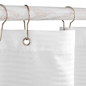 cheap Shower Curtains-Shower Curtain 180cm*180cm(70&quot;*70&quot;) Modern Farmhouse Color Striped Waterproof Fabric Shower Curtains for Bathroom with 12 Hooks Machine Washable
