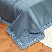 baratos Coleção de elite-Colcha de Verão Resfriante Respirável Edredom Leve para Dorminhocos Calorosos para Manter Fresco para Suores Noturnos Azul Verde Amarelo