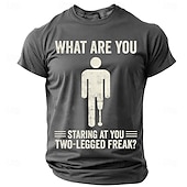 preiswerte Lustige T-Shirts für Männer-Herren Lustiger Slang Sarkasmus T Shirt Kurzarm T-Shirt 3D-Druck Rundhalsausschnitt Hemd Mode Täglich Lässig Straße Lässig Täglich Schwarz Blau Grün Sommer Frühling Ganzjahres Bekleidung S M L XL XXL