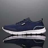 billige Sneakers til herrer-joggesko for menn – pustende lette atletiske joggesko for jogging, trening og uformelle antrekk