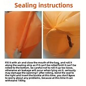 abordables Juguetes de agua-Sofá inflable versátil plegable suave &amp;Inflado rápido para acampar &amp;¡Descansando! Regalo de Navidad, Halloween y Acción de Gracias