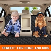 baratos Capas para bancos de automóveis-Capa para assento de carro para cachorro, capa para assento traseiro para cães, protetor de assento de carro para animais de estimação, capa à prova d&#039;água para assento de carro, capa antiderrapante