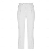 economico Classico-Per uomo Pantaloni di Lino Pantaloni Pantaloni Estivi Pantaloni da Spiaggia Pieghettato Elastico in vita Gamba Dritta Semplice Comodità Traspirante Lunghezza intera Affari Quotidiano Ferie Moda Stile