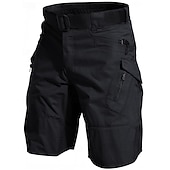 preiswerte Unterteile-Herren Laufshorts Cargohosen Wandershorts Militär Außen Normale Passform Schnelltrocknend Shorts Dunkelgrau Schwarz Jagd Klettern Laufen 30 32 34 36 38
