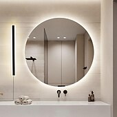 baratos Candeeiros de Parede de interior-Luminária de parede moderna com plugue, à prova d'água, de 30 a 120 cm, em acrílico preto fosco, com LED, para uso externo, cabo de 1,5 m com plugue e abertura para instalação interna. Ideal para sala de estar, banheiro, maquiagem e corredor.