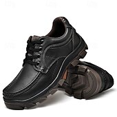 economico Sneakers da uomo-scarpe da ginnastica da uomo con lacci color cuoio e suola in gomma antiscivolo, comode e traspiranti per avventure all&#039;aria aperta e abbigliamento casual da giorno