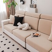 baratos Cobertura de Sofa-1 capa de almofada elástica à prova d&#039;água, protetora de assento de sofá, fácil de limpar e durável - perfeita para uso em sala de estar ou escritório