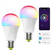 halpa LED-pallolamput-rgb unenomainen 16 värin älyvalot bluetooth-ohjain sopii olohuoneeseen moottoripyörän oheislaitteiden sisustukseen kodin sisustukseen kuplalamppu