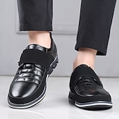 billiga Tillfällig-bruna slip-on sneakers för män med kardborreband – trendiga skor för vardagskläder och aktiv livsstil