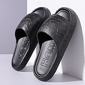 economico Pantofole da casa-Pantofole Cloud Slides per donne e uomini pantofole da doccia sandali da bagno estremamente comodi con suola spessa imbottita