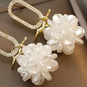 cheap Accessories and More-Women's Drop Earrings Classic Joy S925 Sterling Silver Earrings Jewelry Gold For Wedding Valentine's Day Prom Festival