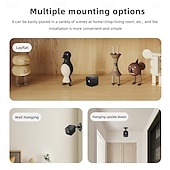 cheap Indoor IP Network Cameras-F1 WiFi HD Night Vision Home Camera Wireless Intelligent Security &amp; Sports Cam for Indoor Monitoring