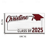 economico Stagione di Laurea-regali di laurea 2025 porta soldi in legno porta soldi laurea busta per contanti per classe del 2025 laureati universitari senior