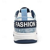 preiswerte Sneaker für Herren-Modische Herren-Sneaker – Retro-inspirierte Muster, Kunstledermaterial, ideal für Freizeitausflüge und Abenteuer in der Stadt