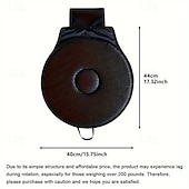 abordables Housses de siège de voiture-Coussin de siège de voiture rotatif à 360° pad rond léger universel anti-dérapant polyester tissé lavable à la main cadeau portable toutes saisons