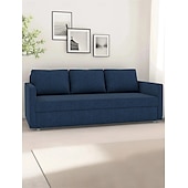 baratos Capa do sofá futon.-capa de sofá-cama capa de futon capa de poliéster acolchoado de cor sólida capa frihetcover litb capa prime