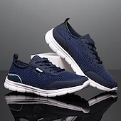 billige Sneakers til herrer-joggesko for menn – pustende lette atletiske joggesko for jogging, trening og uformelle antrekk