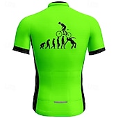 cheap Men&#039;s Jerseys-Men&#039;s Cycling Jersey Short Sleeve Bike Tee Tshirt Jersey with 3 Rear Pockets Mountain Bike MTB Breathable Quick Dry Anatomic Design Wicking Yellow Red Blue Graphic Sports Clothing Apparel