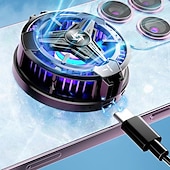お買い得  ユニバーサルアクセサリー-sl10 携帯電話用マグネット式 / バッククリップ式 2 in 1 半導体冷却ラジエーター RGB ライト付き iOS Android PUBG LOL ゲームクーラー
