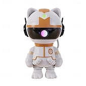 billige Projektorlys og laserprojektor-Kitty Galaxy Stjerneprosjekter Astronaut Rom Nebula Nattlys Lampe Soverom LED Dekorativ Gave Barn