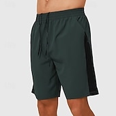 cheap Running Shorts-Men&#039;s Running Shorts Summer Outdoor Regular Fit Quick Dry Breathable Shorts Drawstring Elastic Waist Black Royal Blue Running Camping / Hiking Hunting S M L XL XXL