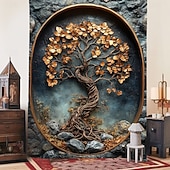 economico Arazzo dell'Albero della Vita-arazzo