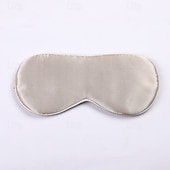 abordables Tenue d&#039;intérieur-Masque oculaire en soie Masque de sommeil anti-lumière en soie de mûrier Masque oculaire en soie avec sangles ajustables