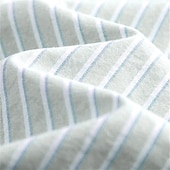 economico camicie oxford da uomo-Per uomo Camicie Camicia abbottonata Camicia Oxford Camicia non stirabile Camicia a righe Matrimonio Esterno Verde chiaro Blu Viola chiaro Arancione Manica lunga Colletto alla francese Estate