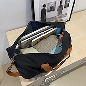 abordables stockage de bagages et de voyage-Sac de voyage week-end avec compartiment à chaussures, sac de sport avec séparation humide et sec pour femmes et hommes, sac fourre-tout léger de grande capacité pour les voyages, le sport et le