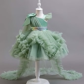 Děti Dívčí Šaty na párty Pevná barva Bez rukávů Zvláštní příležitosti Princeznovské Polyester Šaty na párty Léto Jaro Děti Žlutá Světlá růžová Trávová zelená levne Párty šaty-Děti Dívčí Šaty na párty Pevná barva Bez rukávů Zvláštní příležitosti Princeznovské Polyester Šaty na párty Léto Jaro Děti Žlutá Světlá růžová Trávová zelená