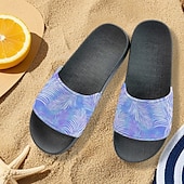 preiswerte Urlaubsandalen-Slide-Sandalen im Patchwork-Design für Herren – lässiger und stylischer Stil für Männer im Strandurlaub, zum Entspannen am Pool und für den Sommeralltag