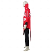 baratos Trajes Masculinos-Doutor Eggman Traje Cosplay Fantasias for Homens Adulto Carnaval Baile de Máscaras Festa / Eventos Mascarilha