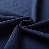 cheap Men&#039;s Elite Polo-Men&#039;s Silk Linen Cotton Business Casual Half Zip Short Sleeve Basic Formal Solid Color Zipper Summer Black Dark Navy Sky Blue Dark Green Gray