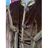 cheap Outfits-Medieval Renaissance Outfits Prince Celtic Knight Fancy Dress Men&#039;s Royal Halloween Carnival Masquerade Performance LARP Ren Faire Adults&#039; Costume