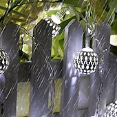 halpa Ramadanin koristevalot-tyylikäs hääjuhlavastaanotto ramadan eid marokkolainen metallinauha valot usb tai aa paristokäyttöinen - 10-50 lediä vedenpitävä ulkopuutarha kodin sisustus